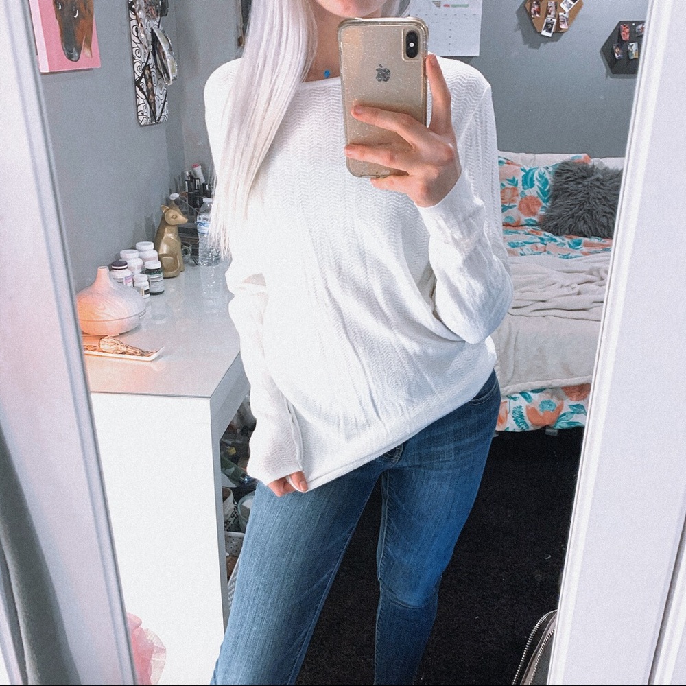 ZARA | White Long Sleeve Shirt